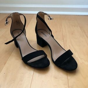 Merona Open Toe Block Heels